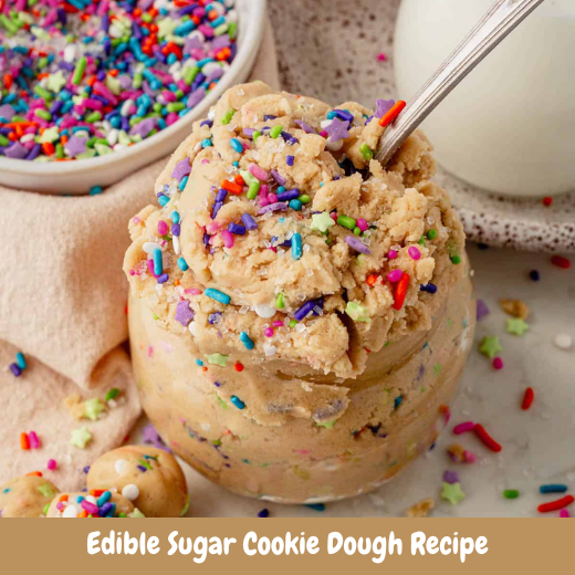 Edible Sugar Cookie Dough Recipe